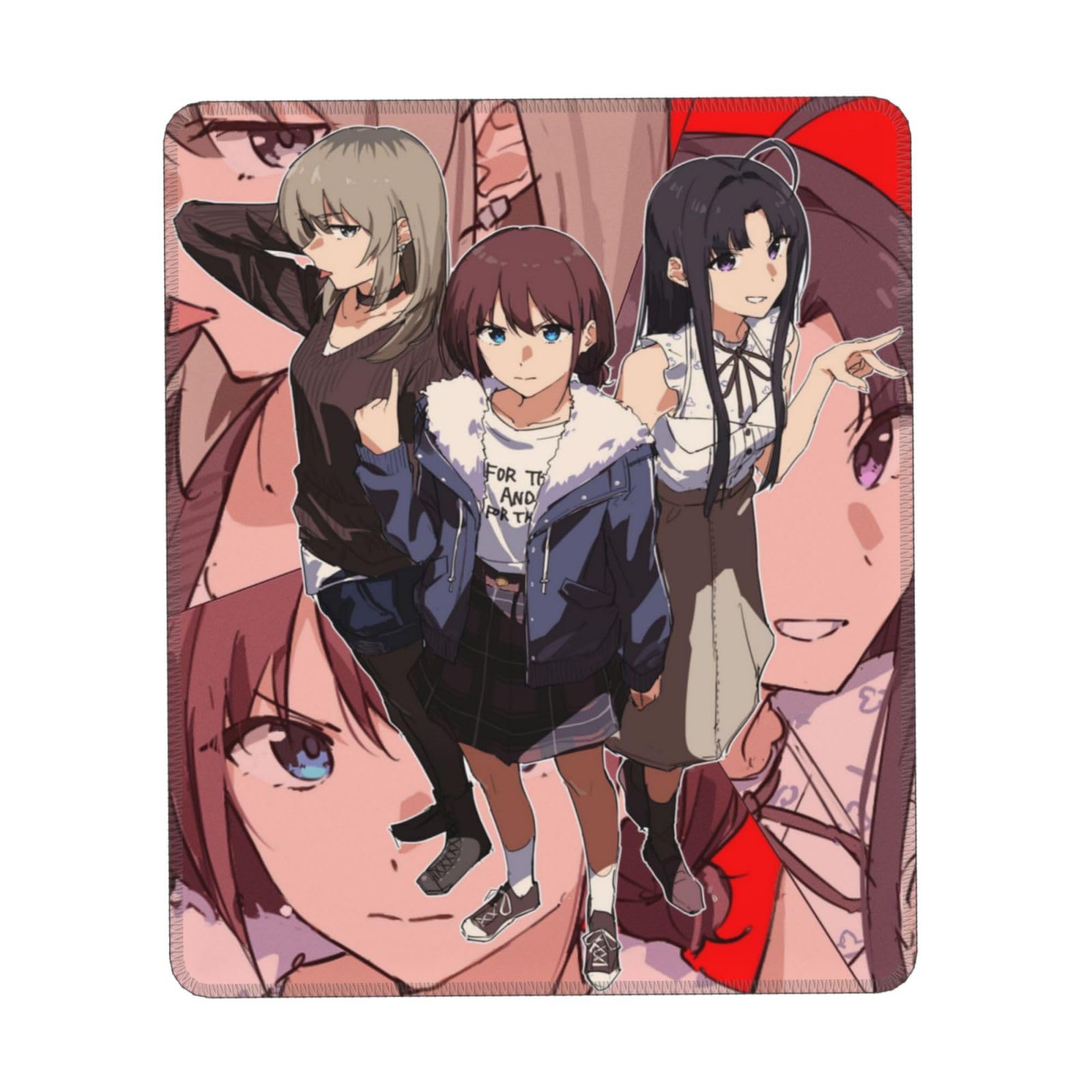 Amazon.co.jp: ガールズバンドクライ マウスパッド ゲーミングデスク